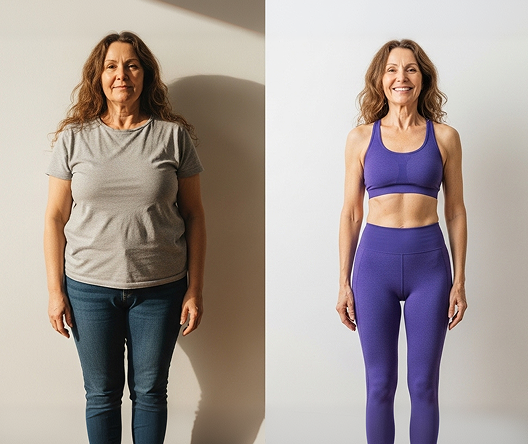 High Diet honest review result - Natasha A. aged 53 before and after high protein weight loss diet High Diet honest review result - Natasha A. aged 53 before and after high protein weight loss diet
